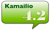 Sortie de Kamailio version 4.2.0 