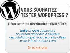 Bouton OVH Smile Wordpress